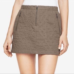 NWT BCBGMAXAZRIA Dusty Olive Green Mini Skirt Small